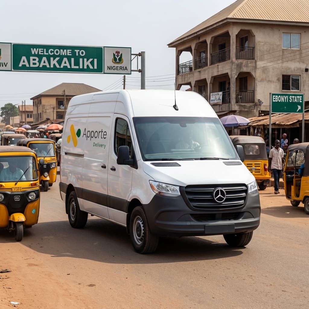 Happy customer receiving package